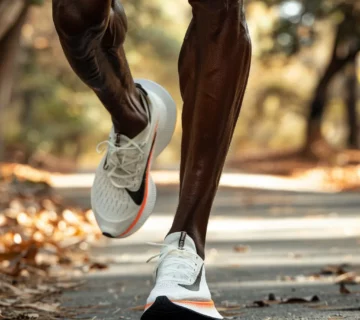 runner in nike air zoom